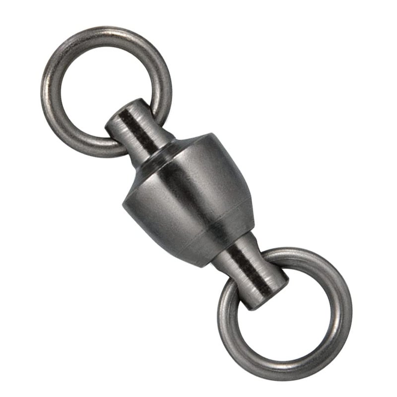 Dr.Fish 20 Pack Ball Bearing Fishing Swivels, Swivels Fishing Tackle Saltwater, Freshwater Stainless Heavy Duty Lure Leader Line Connector #6 - Image 1